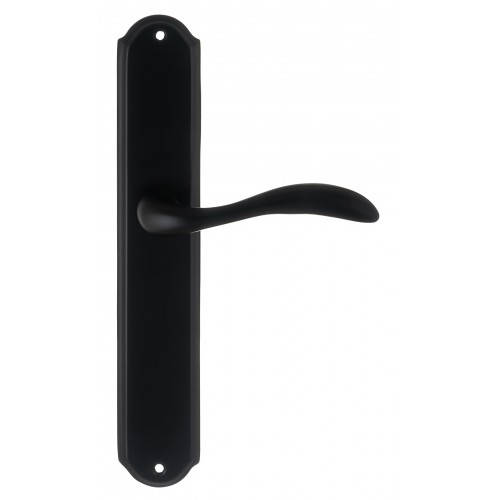 Дверная ручка на планке Extreza FLEXA-PL01-F22 (FLEXA 335) черный матовый