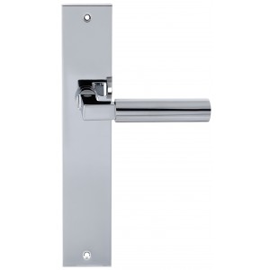 Дверная ручка на планке Extreza STEM-PL11-F04 (STEM 135) полированный хром