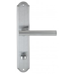 Дверная ручка на планке Extreza "PIVOT" 132 PL01-WC-96 матовый хром F05