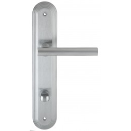 Дверная ручка на планке Extreza "PIVOT" 132 PL05-WC-96 матовый хром F05