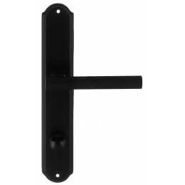 Дверная ручка на планке Extreza "PIVOT" 132 PL01-WC-96 черный матовый F22