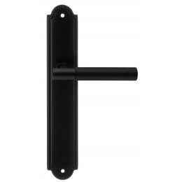 Дверная ручка на планке Extreza TUBA-PL03-F22 (TUBA 126) черный матовый