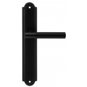 Дверная ручка на планке Extreza TUBA-PL03-F22 (TUBA 126) черный матовый