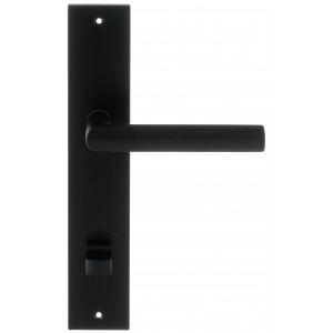 Дверная ручка на планке Extreza ODA-PL11-WC96-F22 (ODA 133) черный матовый