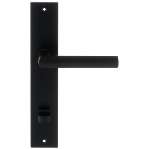 Дверная ручка на планке Extreza ODA-PL11-WC96-F22 (ODA 133) черный матовый