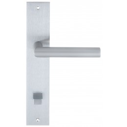 Дверная ручка на планке Extreza ODA-PL11-WC96-F05 (ODA 133) матовый хром