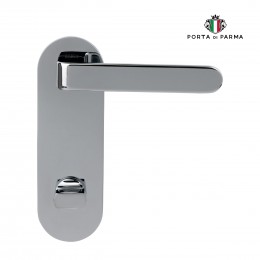 Дверная ручка на планке Porta Di Parma, Модерн, Fedra 2113.01.WC, Полированный хром