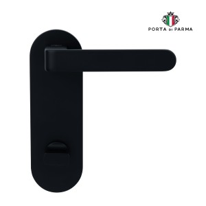 Дверная ручка на планке Porta Di Parma, Модерн, Fedra 2113.03.WC, Чёрный