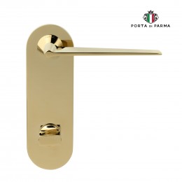 Дверная ручка на планке Porta Di Parma, Модерн, Cono 2115.06.WC, PVD Полированное золото