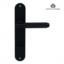 Дверная ручка на планке Porta Di Parma, Модерн, Exa Zig 2301.03.WC, Чёрный