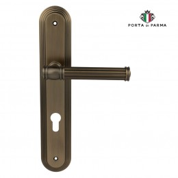 Дверная ручка на планке PORTA DI PARMA Impero 2511.11.CYL матовое кофе