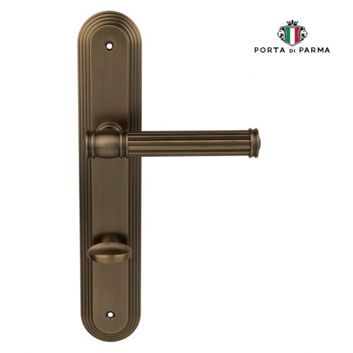 Дверная ручка на планке PORTA DI PARMA Impero 2511.11.WC матовое кофе