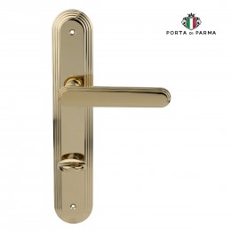 Дверная ручка на планке PORTA DI PARMA Chic 2516.06.WC полированная латунь PVD