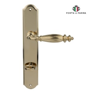 Дверная ручка на планке Porta Di Parma, Классика, Siena 2610.06.WC, PVD Полированное золото