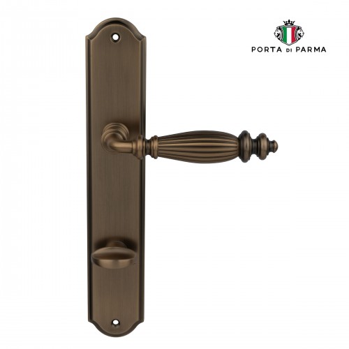 Дверная ручка на планке Porta Di Parma, Классика, Siena 2610.11.WC, Матовый кофе