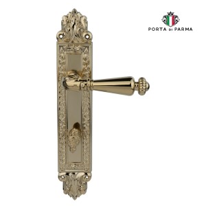 Дверная ручка на планке Porta Di Parma, Классика, Ninfa 2707.06.WC, PVD Полированное золото