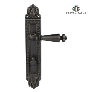 Дверная ручка на планке Porta Di Parma, Классика, Ninfa 2707.09.WC, Матовая бронза
