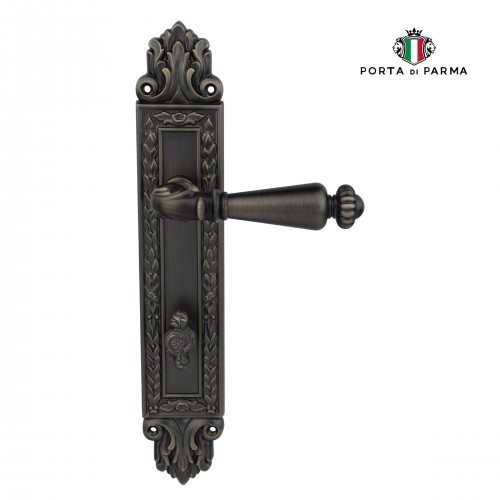 Дверная ручка на планке Porta Di Parma, Классика, Ninfa 2707.09.WC, Матовая бронза