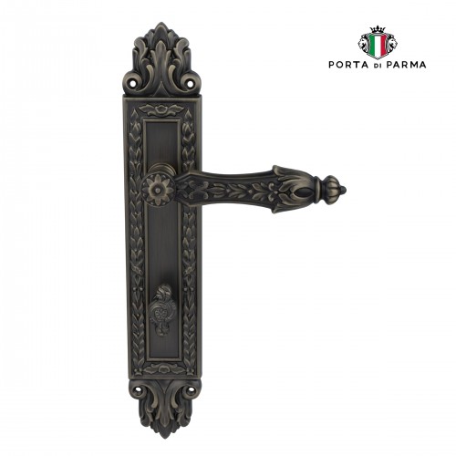 Дверная ручка на планке Porta Di Parma, Классика, Arcadia 2718.09.WC, Матовая бронза
