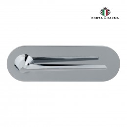 Дверная ручка на планке Porta Di Parma, Модерн, Cono 515,01, Полированный хром
