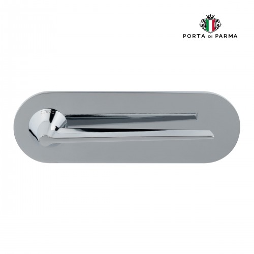 Дверная ручка на планке Porta Di Parma, Модерн, Cono 515,01, Полированный хром