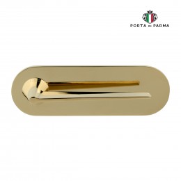 Дверная ручка на планке Porta Di Parma, Модерн, Cono 515,06, PVD Полированное золото