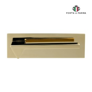 Дверная ручка на планке Porta Di Parma, Модерн, Ama 604,06, PVD Полированное золото
