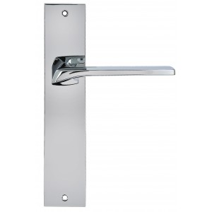 Дверная ручка на планке Extreza ERICA-PL11-F04 (ERICA 119) полированный хром