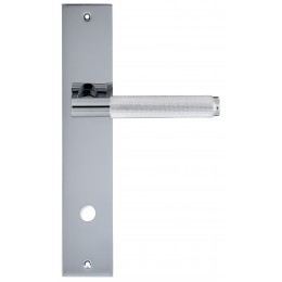 Дверная ручка на планке Extreza Hi-Tech "TUBA" 126 PL11-WC-96 полированный хром F04
