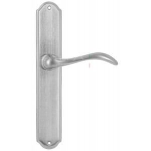 Дверная ручка на планке Extreza AGATA-PL01-F05 (AGATA 310) матовый хром