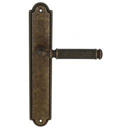 Дверная ручка на планке Extreza BENITO-PL03-F23 (BENITO 307) античная бронза