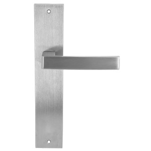 Дверная ручка на планке Extreza ENZO-PL11-F05 (ENZO 117) матовый хром