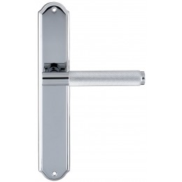 Дверная ручка на планке Extreza Classic "TUBA" 126 PL01 полированный хром F04