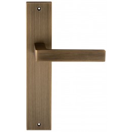 Дверная ручка на планке Extreza ENZO-PL11-F03 (ENZO 117) матовая бронза