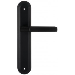 Дверная ручка на планке Extreza Classic "TUBA" 126 PL05 черный матовый F22