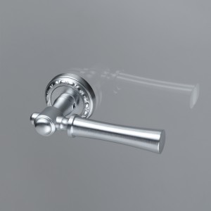 Дверная ручка на розетке Extreza DEZI-R02-F05 (DEZI 309) матовый хром