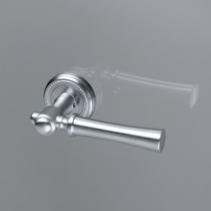 Дверная ручка на розетке Extreza DEZI-R03-F05 (DEZI 309) матовый хром