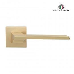 Дверная ручка на розетке Porta Di Parma, Модерн, Italia 206,07, Матовое золото