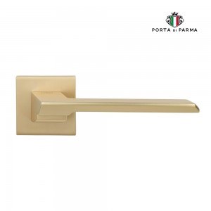 Дверная ручка на розетке Porta Di Parma, Модерн, Italia 206,07, Матовое золото