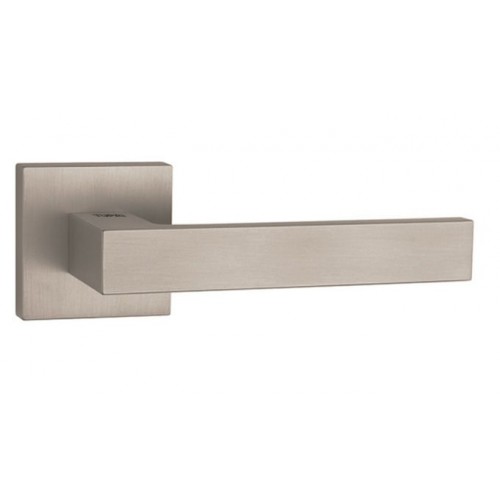 Дверная ручка Tupai Square 2275 Q матовый никель (142)