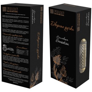 Ручка Fuaro (Фуаро) раздельная R.SM58.BRILLIANT (BRILLIANT SM) GOLD-24 золото 24К