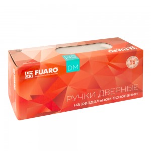 Ручка Fuaro (Фуаро) раздельная K.DM51.FLOW (FLOW DM) CP-8 хром