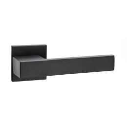 Ручка дверная "Бискотти", 540-03 серия SLIM, черный