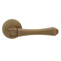 Дверная ручка на круглом основании ORO&ORO 904-15 TCF кофе tiger