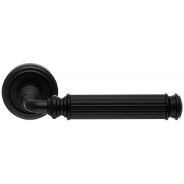 Дверная ручка Extreza BENITO-R01-F22 (BENITO 307) черный матовый