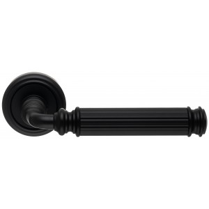 Дверная ручка Extreza BENITO-R01-F22 (BENITO 307) черный матовый
