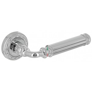 Дверная ручка Extreza BENITO-R02-F04 (BENITO 307) полированный хром