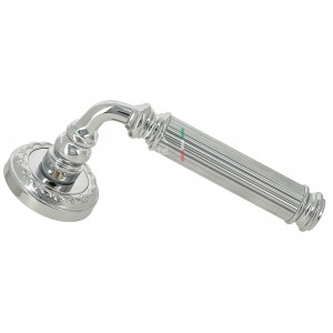 Дверная ручка Extreza BENITO-R02-F04 (BENITO 307) полированный хром