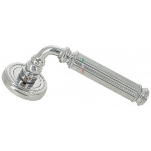 Дверная ручка Extreza BENITO-R03-F04 (BENITO 307) полированный хром