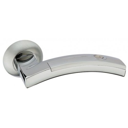 Дверная ручка на круглой розетке ADDEN BAU Art A154-05 Chrome xром